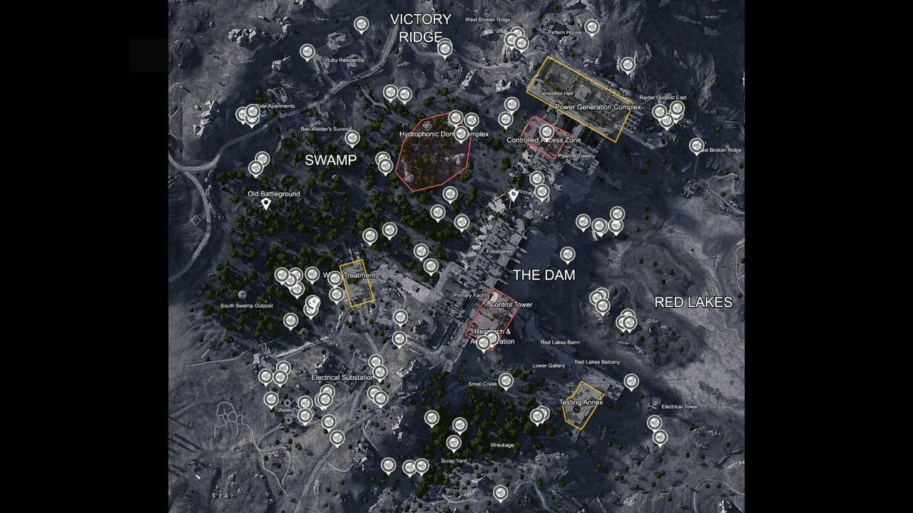 First Wave Caches in Dam Battlegrounds