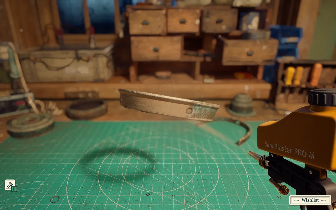 Every piece of the item gets its own moment to shine.