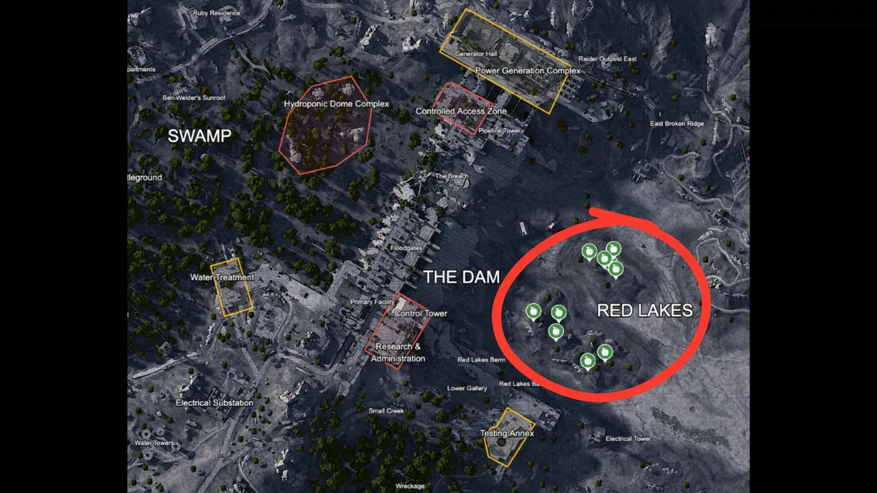 Apricot location on Dam Battleground of Arc Raiders