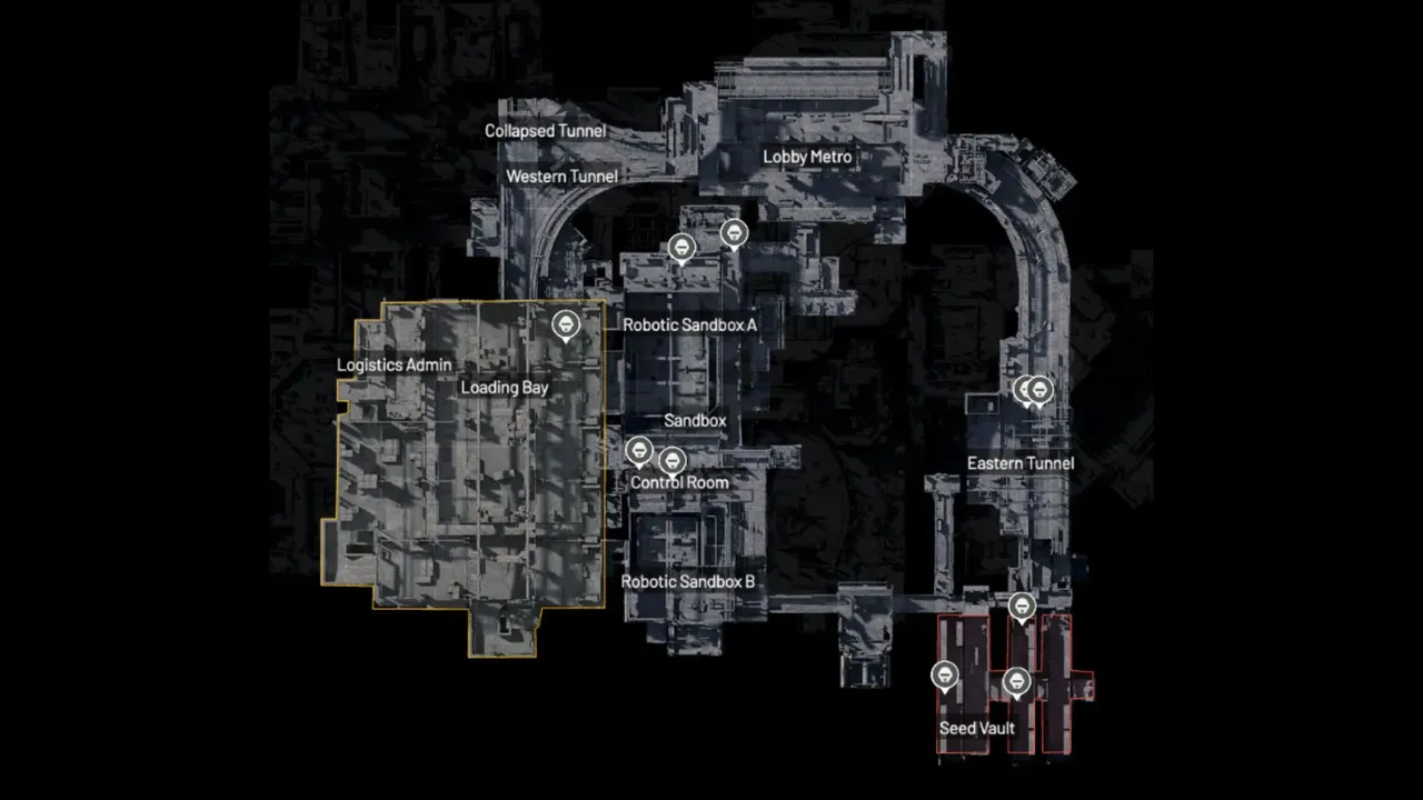 Androids on the Bottom Floor of Stella Montis in ARC Raiders.