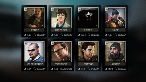 Traders are back to Escape from Tarkov