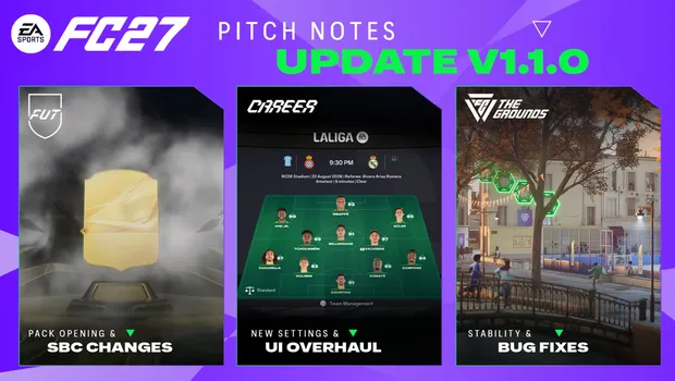EA SPORTS FC 27 Title Update 1.1 revealed: Career Mode overhaul and FUT improvements