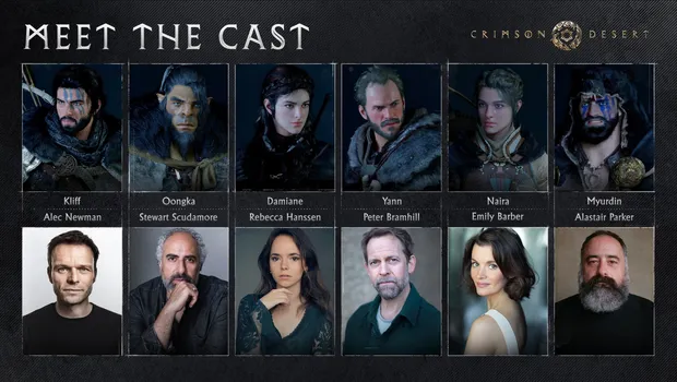 Pearl Abyss reveals seriously talented voice cast for Crimson Desert