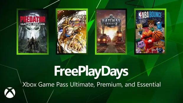Xbox Free Play Days adds Predator Hunting Grounds, Railway Empire 2, Dragon Ball FighterZ and NBA Bounce