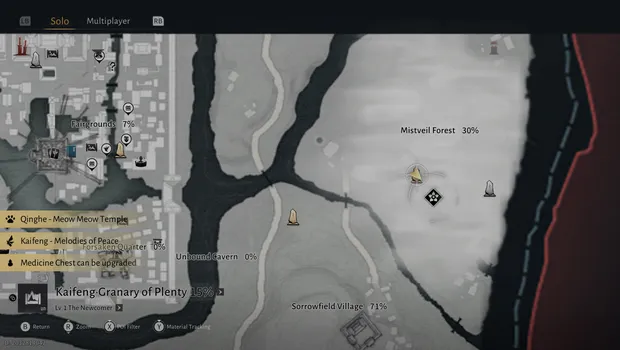 Where Winds Meet: How to Enter the Mist Inside the Mistveil Forest