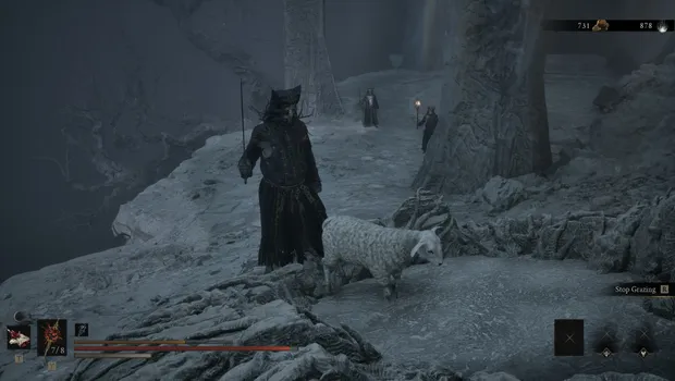 Mortal Shell 2: When grazing as a sheep, enemies stop focusing you