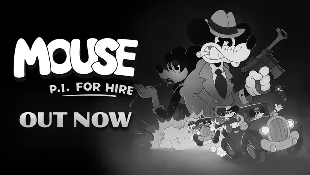 MOUSE: P.I. For Hire launches today with noir cartoon action and FPS chaos