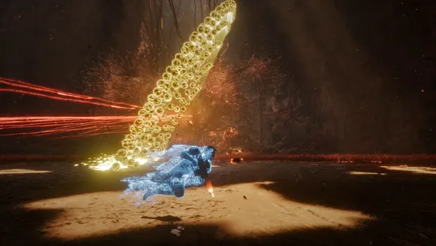 Saros features the same, fast-paced gameplay style as its predecessor Returnal