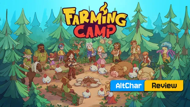 Farming Camp Review - Cosy Farming, Awkward Camp Drama
