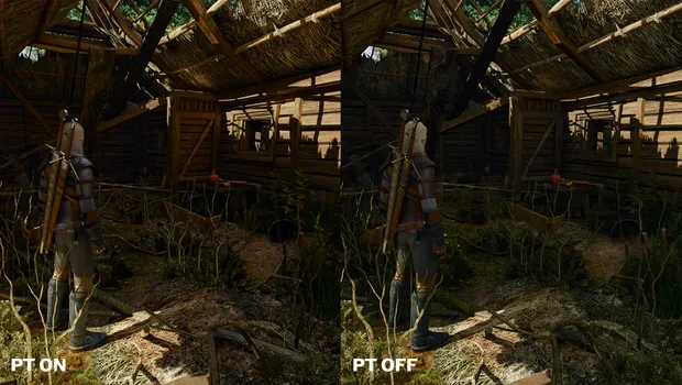 The Witcher 3 Wild Hunt Remastered - The difference that Path Tracing brings is not really noticeable across all locations
