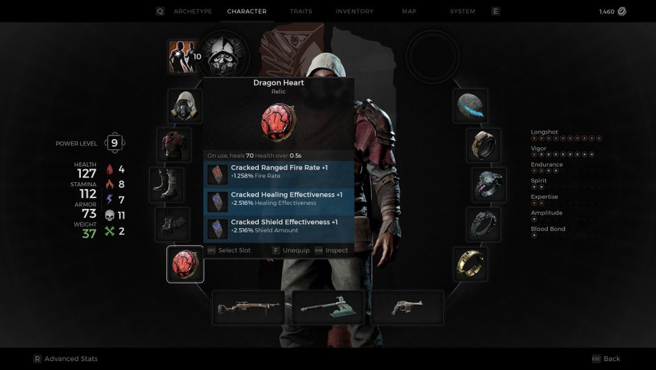 Remnant 2 healing items Where to get them and how to increase their capacity