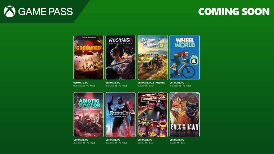 microsoft game pass all games