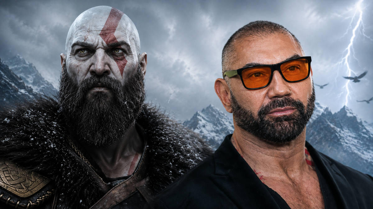 Dave Bautista is in talks to play Kratos in the God of War Prime Video series