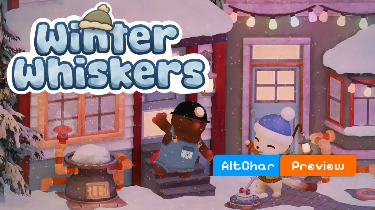 Winter Whiskers Preview - Grab your blanket and your snow vaccum