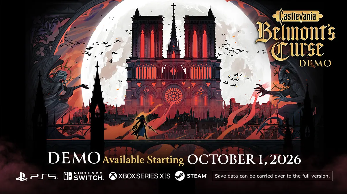 Castlevania: Belmont's Curse gets a demo on October 1, and your save carries over