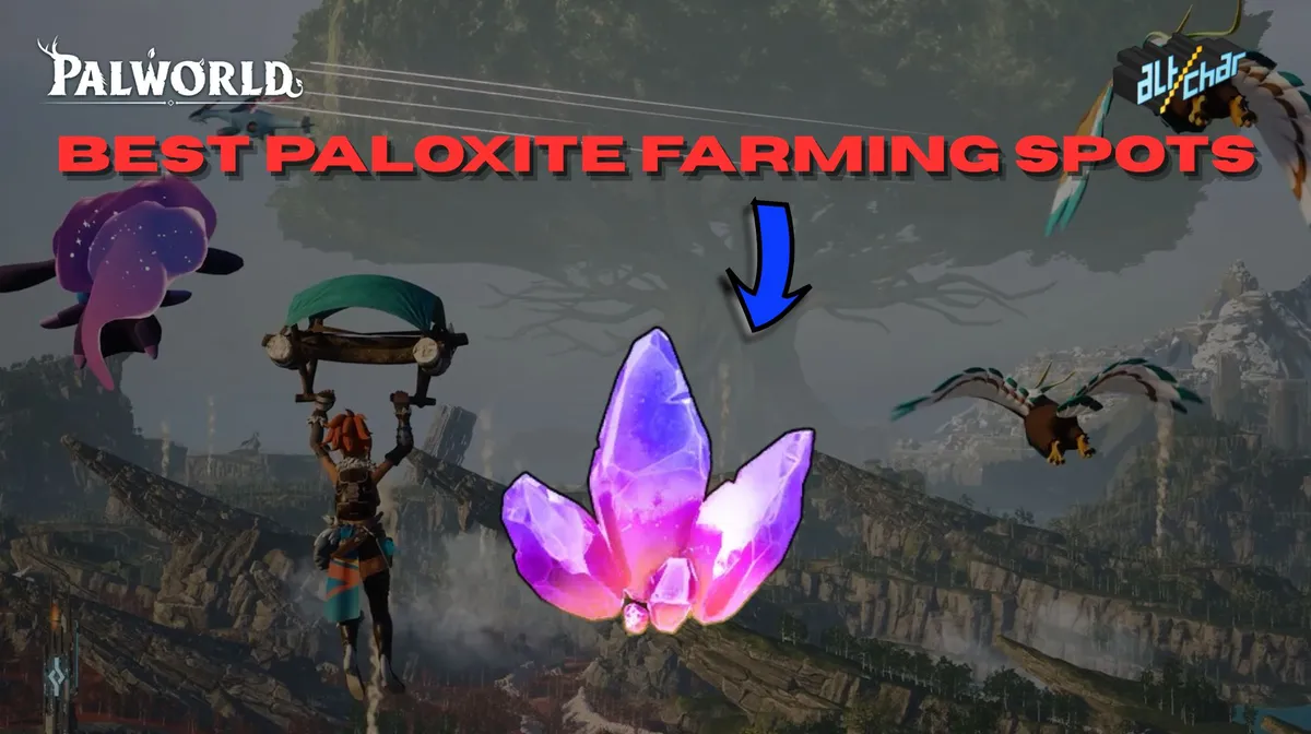 Palworld 1.0 - Best Paloxite Mining Spots