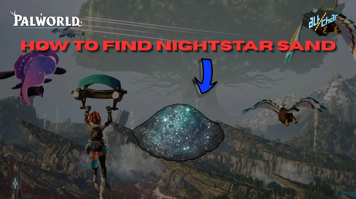 Palworld 1.0 - How to Get Nightstar Sand