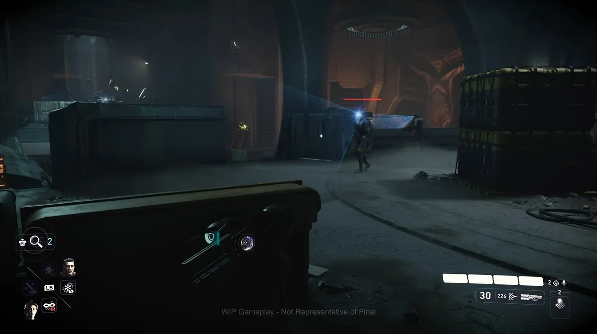 Exodus reveals stealth gameplay with silent akedowns and suppressed weapons