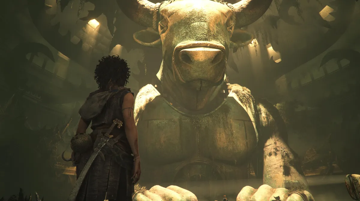 Resonance: A Plague Tale Legacy Guide - How to complete the trial and raise the bull statue