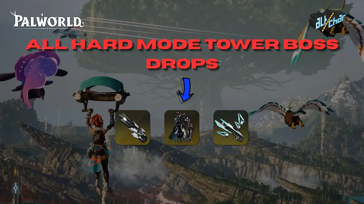 Palworld 1.0: All Hard Mode Tower Boss Drops