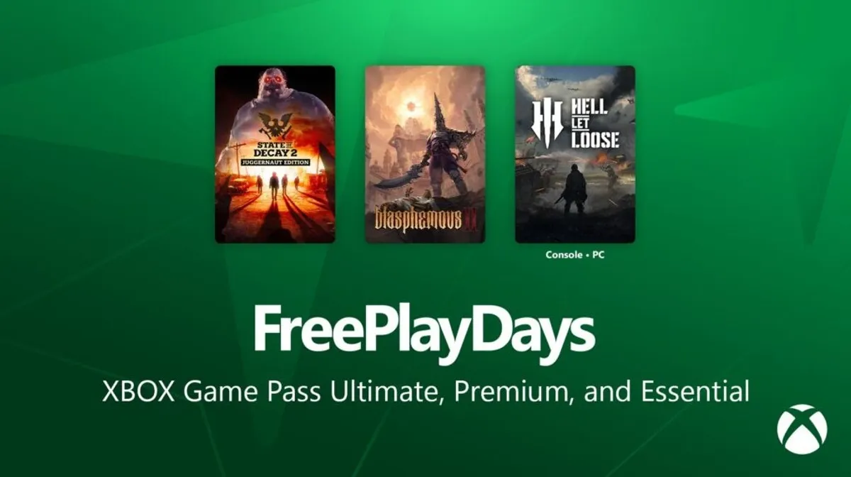 Xbox Free Play Days features Hell Let Loose, State of Decay 2 and Blasphemous 2