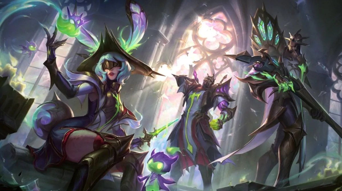 New Broken Covenant Jhin, Aurora and Shen skins Arrive in League of Legends Patch 26.13