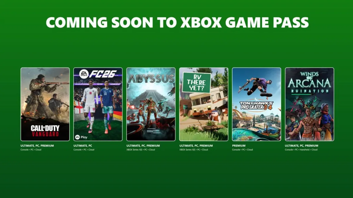 Xbox Game Pass June 2026: Call of Duty and EA Sports FC lead Wave 2 lineup