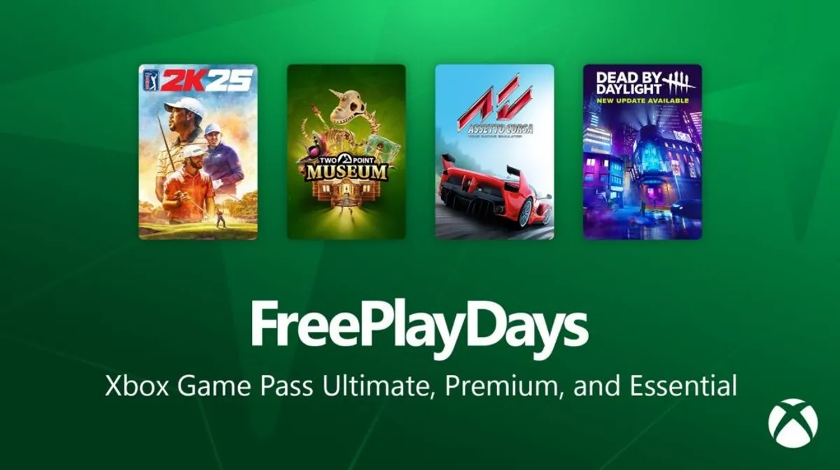 Xbox Free Play Days adds PGA Tour 2K25, Dead by Daylight, Assetto Corsa and more this weekend