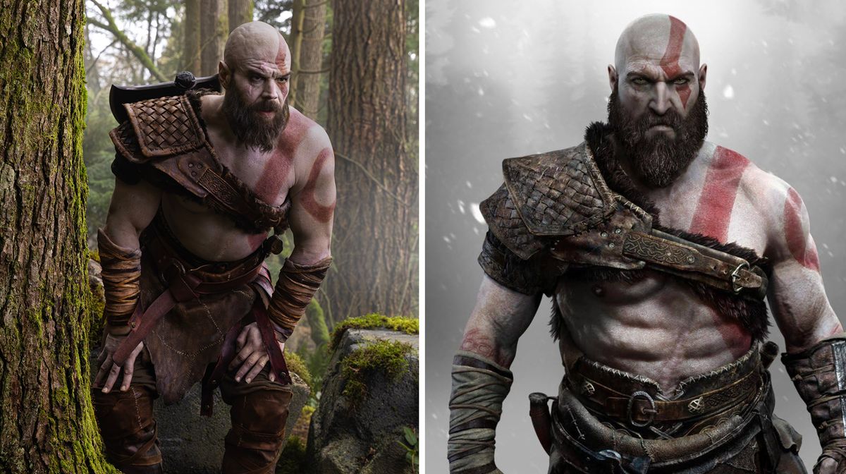 "Temu Kratos", "YouTube parody, "Has to be AI"