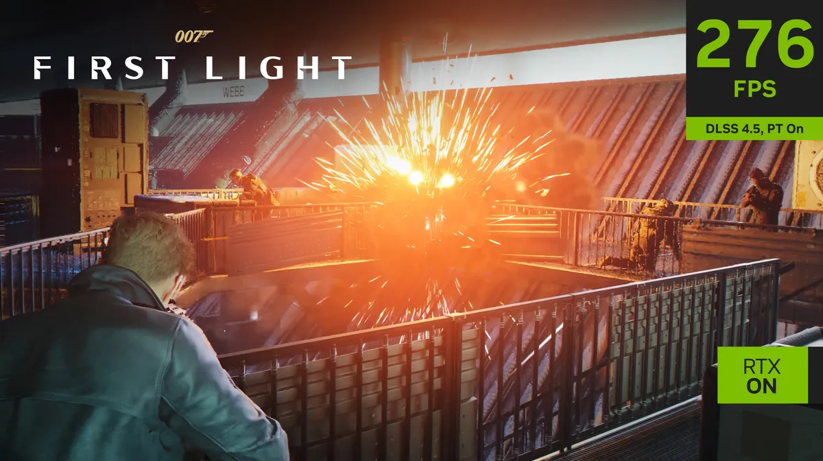 007 First Light adds Path Tracing and DLSS 4.5 Ray Reconstruction
