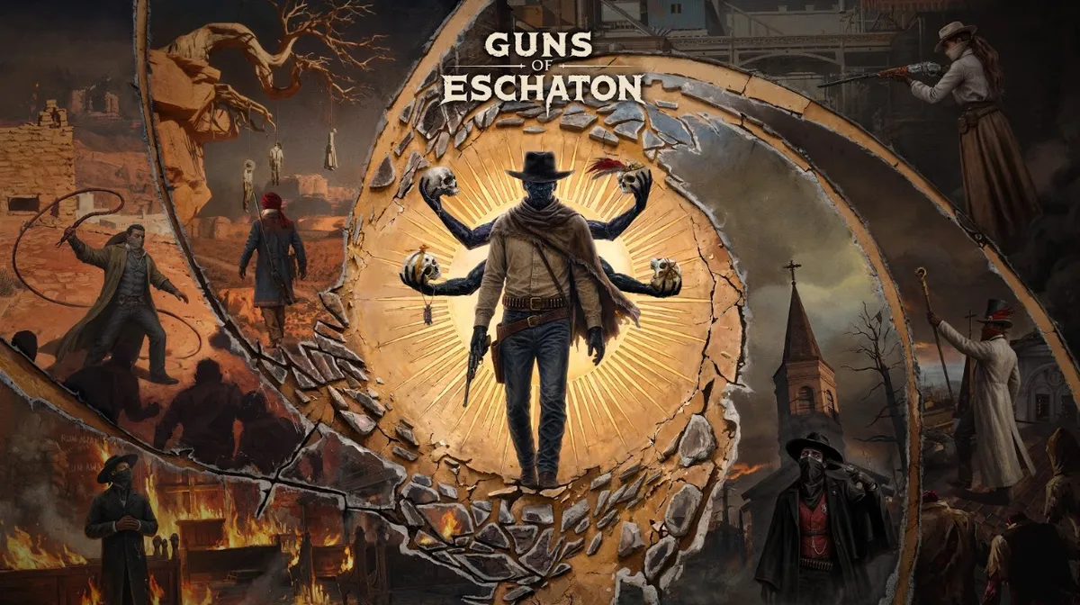 Guns of Eschaton gameplay trailer showcases FPS Soulslike Combat and Co-op
