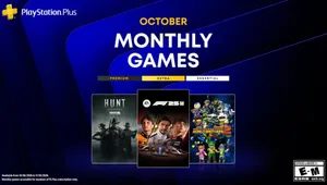 PlayStation Plus October 2026 games include F1 25, Hunt: Showdown 1896 and more