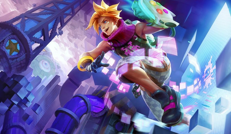 Arcade Ezreal splash art