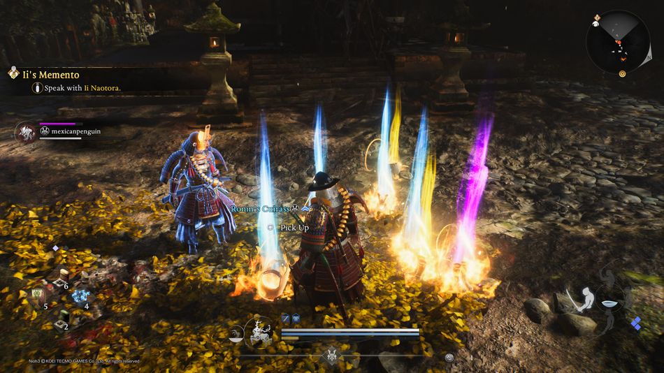 Nioh 3: The game will throw a ridiculous amount of items your way