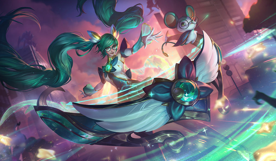 Star Guardian Sona splash art