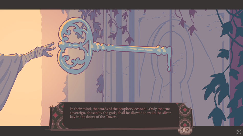 Divine prophecies and mysterious silver keys drive the narrative forward as you uncover the tower's secrets