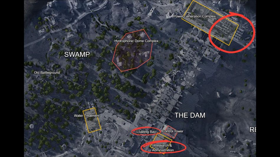 All Industrial POIs in Dam Battlegrounds in ARC Raiders