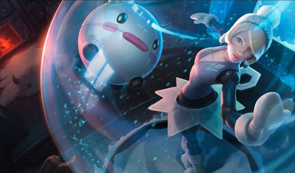 Winter Wonder Orianna splash art