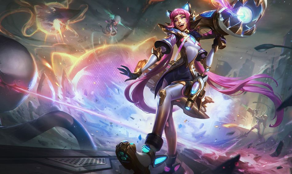 Prestige Battle Cat Jinx splash art