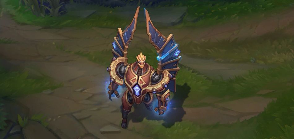 Hextech Galio splash art