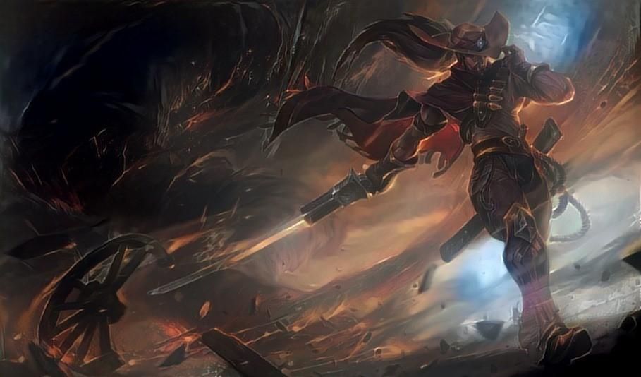 High Noon Yasuo splash art
