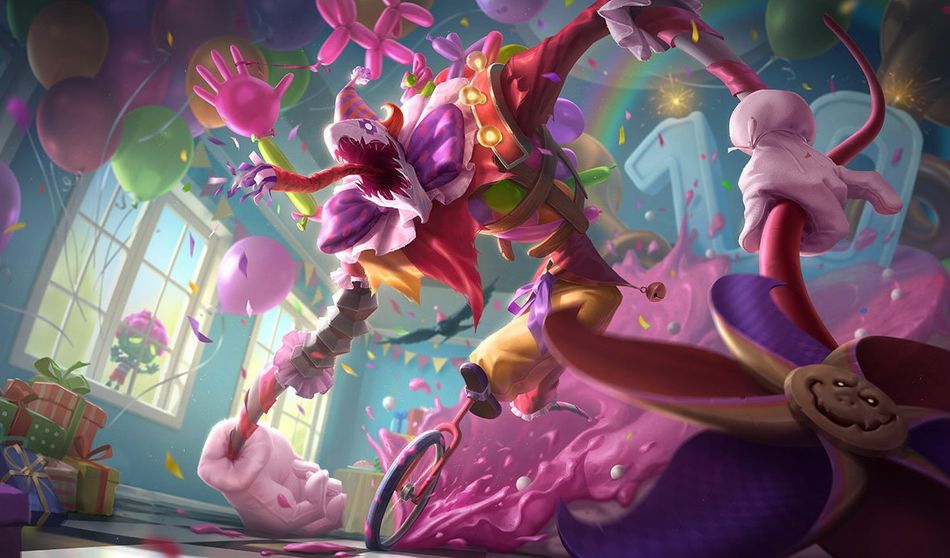 Surprise Party Fiddlesticks splash art