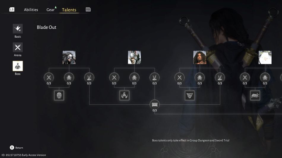 Where Winds Meet: Boss talents are unlocked by beating bosses under certain circumstances and challenges