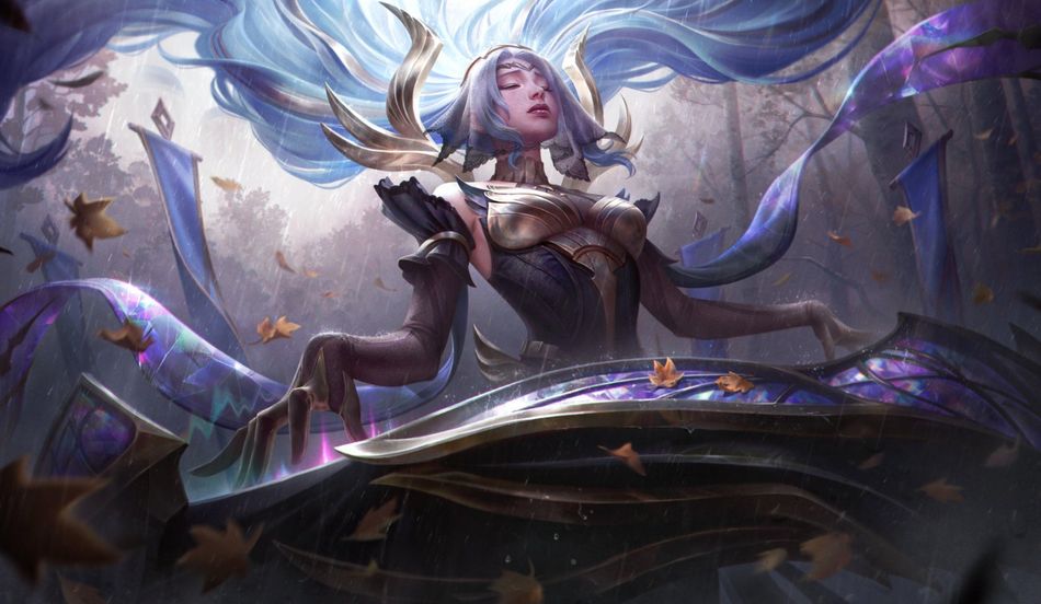 Prestige Requiem Sona splash art
