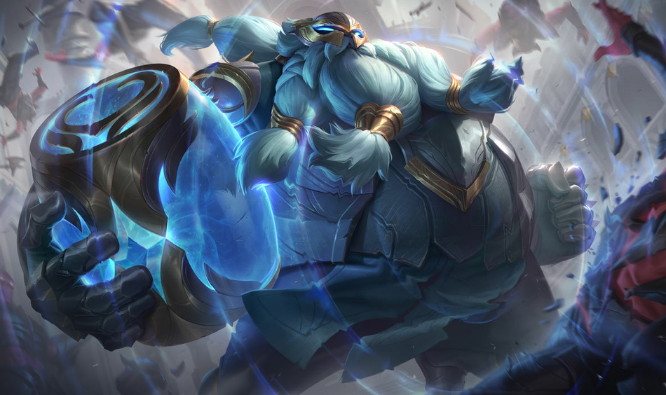 Warden Gragas splash art