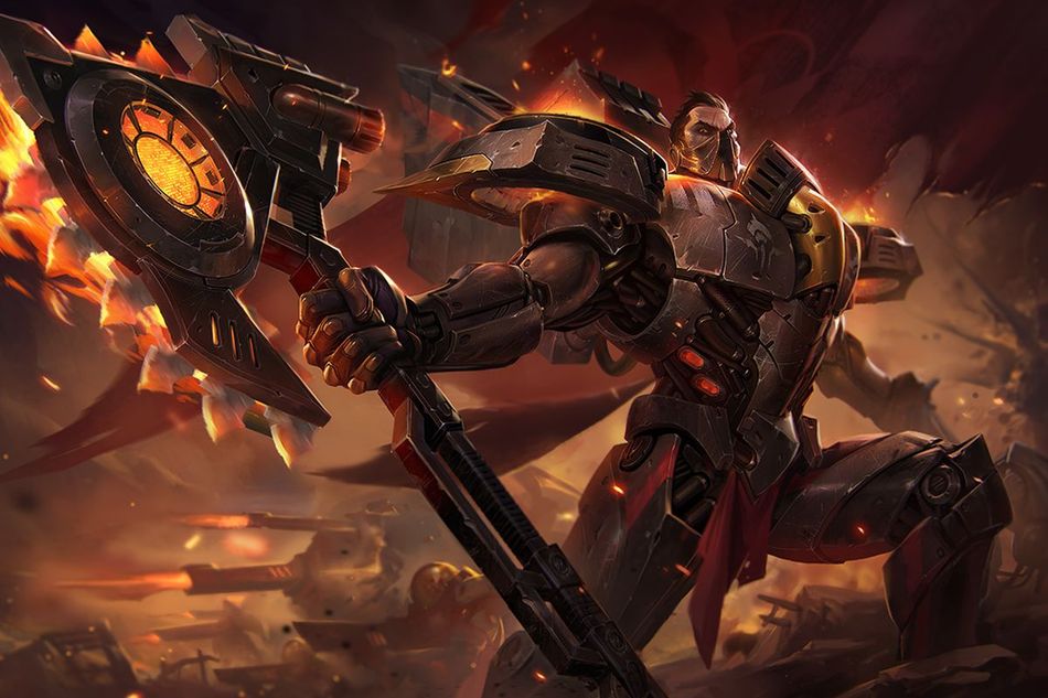 Dreadnova Darius splash art