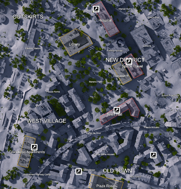 All Key Room Locations on Buried City in ARC Raiders
