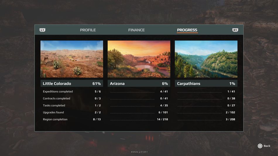 Expeditions: A Mudrunner Game - Different areas bring different challenges