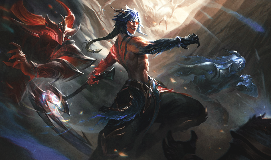 NIghtbringer Kayn splash art