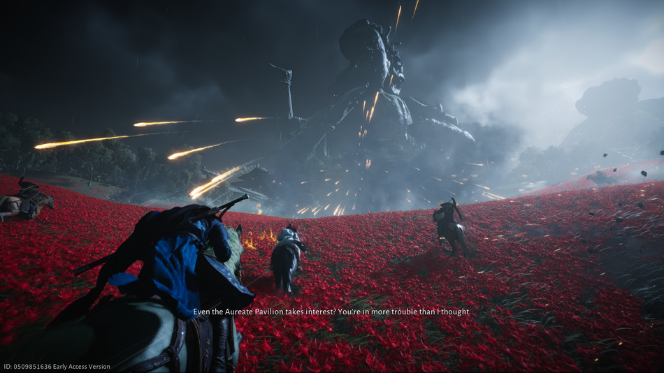 Where Winds Meet - The epic opening sequence tells you what kind of game to expect